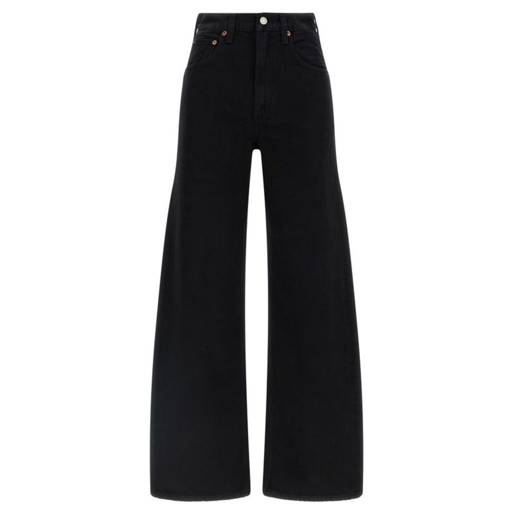 Agolde Black Cotton Jeans Women's Denim